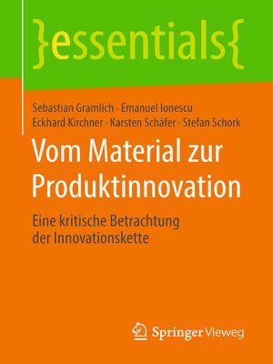 cover image of Vom Material zur Produktinnovation
